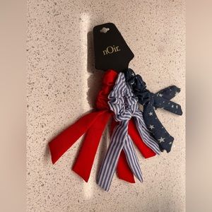 3-pack nOir Ponytail 🇺🇸 Hair Scrunchies 🇺🇸 - NWT
